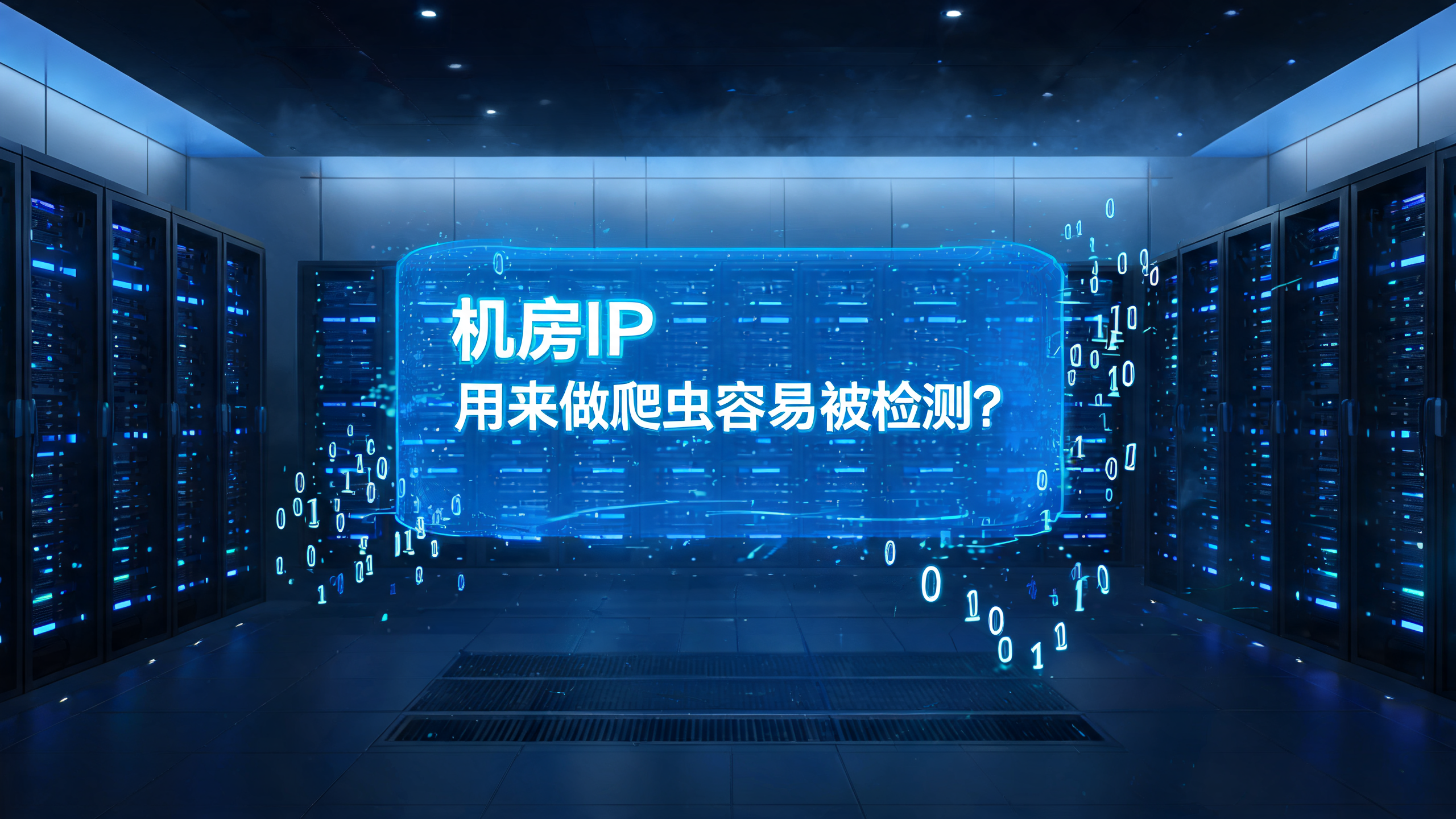 机房IP用来做爬虫容易被检测?